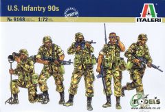 Italeri 1/72 US Infantry 90s # 6168 - Plastic Model Figures