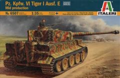 Italeri 1/35 Pz.Kpw.VI Tiger 1 Ausf.E Mid production # 6507 - Plastic Model Kit