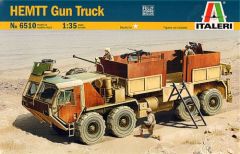 Italeri 1/35 M985 HEMTT Gun Truck # 6510 - Plastic Model Kit
