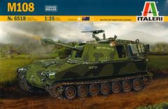 Italeri 1/35 M-108G # 6518 - Plastic Model Kit