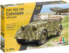 Italeri 1/35 Fiat 508 CM Coloniale with Crew # 6550