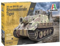 Italeri 1/35 38 cm RW 61 auf STURMMORSER TIGER # 6573