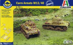 Italeri 1/72 Carro Armato M13/40 # 7517 - Plastic Model Kit