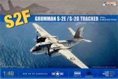 Kinetic 1/48 Grumman S-2F Tracker (S-2E / S-2G) # 48024 - Plastic Model Kit