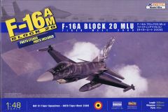 Kinetic Model Kits 1/48 General-Dynamics F-16A TIGET MEET 2009 (W/ PE) # 48036 - Plastic Model Kit