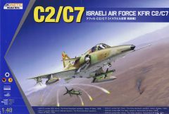 Kinetic Model Kits 1/48 C2/C7 Israeli Air Force KFIR # 48046