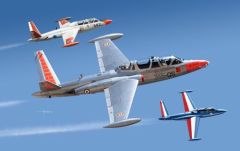 Kinetic Model Kits 1/48 Fouga CM.170 Magister # 48051 - Plastic Model Kit