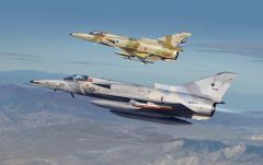 Kinetic Model Kits 1/48 IAI F-21/KFIR C1 # 48053 - Plastic Model Kit