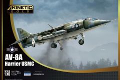 Kinetic 1/48 McDonnell-Douglas AV-8A Harrier USMC # 48072