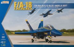 Kinetic Model Kits 1/48 McDonnell-Douglas F/A-18A/B/C/D Blue Angels 2017 # 48073