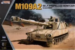 Kinetic Model Kits 1/35 SPH M109A2 Self Propelled Howitzer # 61006
