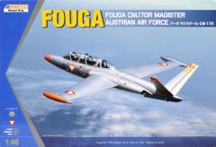 Kinetic Model Kits 1/48 Fouga CM.170R Magister Austrian Air Force # 48059
