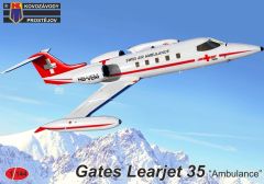 Kovozavody Prostejov 1/144 Gates Learjet 35 Ambulance # 14409