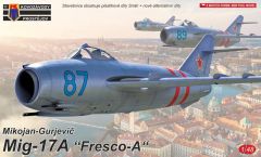 Kovozavody Prostejov 1/48 Mikoyan MiG-17A Fresco-A # 4824