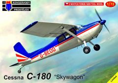 Kovozavody Prostejov 1/72 Cessna C-180 'Civil' (UK, Czech Rep., USA) # 72236