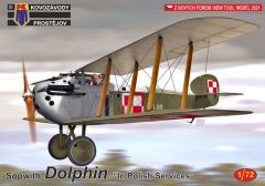 Kovozavody Prostejov 1/72 Sopwith Dolphin 'In Polish Service' # 72275