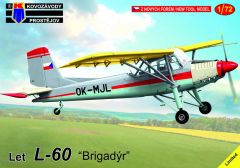 Kovozavody Prostejov 1/72 Let L-60 'Brigadyr' (In-Line Engine) New Mould # 72382
