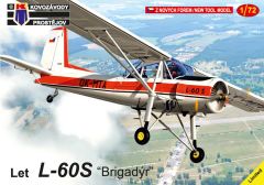 Kovozavody Prostejov 1/72 Let L-60S 'Brigadyr' (Radial Engine) New Mould # 72384