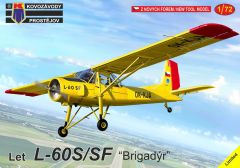 Kovozavody Prostejov 1/72 Let L-60S/SF 'Brigadyr' (Radial Engine) New Mould # 72385