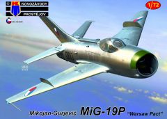 Kovozavody Prostejov 1/72 Mikoyan MiG-19P 'Warsaw Pact' New Mould # 72391