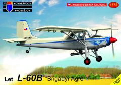 Kovozavody Prostejov 1/72 Let L-60B 'Brigadyr Agro 1' # 72393