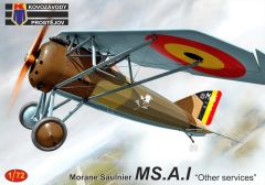 Kovozavody Prostejov 1/72 Morane-Saulnier MS A.I 'Other Services' # 72455