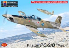 Kovozavody Prostejov 1/72 Pilatus PC-9/B Pt.1 # 72470