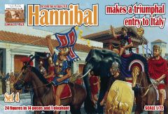 Linear-A 1/72 Hannibal makes a triumphal entry to Italy Set 4 # LA023 
