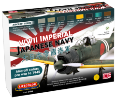 LifeColor WWII Japanese Navy Aircraft (8 set) # CE04