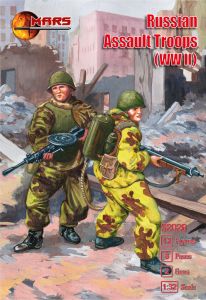 Mars Russian Assault Troops (WWII) # MAR32026