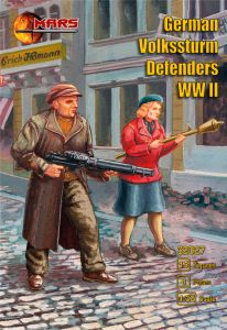 Mars 1/32 German Volkssturm Defenders (WWII) # 32027