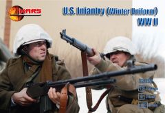 Mars 1/32 U.S. Infantry in winter uniform (WWII) # 32039