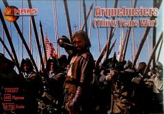 Mars 1/72 Thirty Years War Arquebusiers # 72027 - Plastic Model Figures