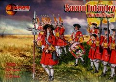 Mars 1/72 Northern War Saxon infantry 56 figures # 72035 - Plastic Model Figures