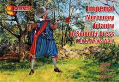 Mars 1/72 Imperial Mercenary Infantry in Summer Dress TYW # 72048 - Plastic Model Figures