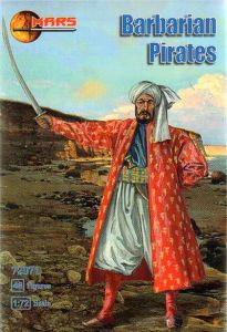 Mars 1/72 Barbarian Pirates # 72071 - Plastic Model Figures