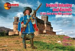 Mars 1/72 Royal French infantry and guards 2 half of the 17th century # 72083 - Plastic Model Figures