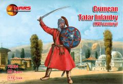 Mars 1/72 Crimean Tatar Infantry 17th Century # 72084 - Plastic Model Figures