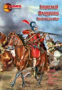 Mars 1/72 12 mounted Imperial Dragoons Thirty Years' War # 72096