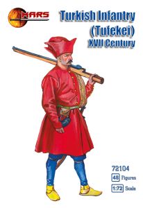 Mars 1/72 Turkish Infantry (Tufekei) XII # 72104