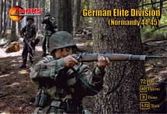 Mars 1/72 German Elite Division (Normandy 44-45)(WWII) 40 figures/8 poses # 72106