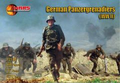 Mars 1/72 Panzergrenadiers (WWII) 40 figures/8 poses # 72108