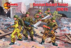 Mars 1/72 Russian Assault Troops WWII # 72116