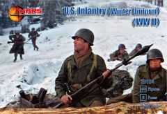Mars 1/72 WWII U.S. Infantry (Winter Uniform) # 72124