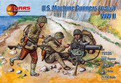 Mars 1/72 U.S. Machine gun team D-Day (WWII) # 72125