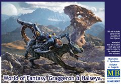 Masterbox 1/24 World of Fantasy - Graggeron & Halseya # 24007