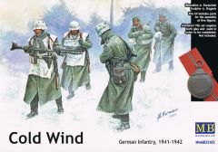 Masterbox 1/35 German Infantry (1941-1945) 'Cold Wind' # 35103 - Plastic Model Figures