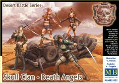 Masterbox 1/35 Skull Clan - Death Angels, Desert Battle Series # 35122 - Plastic Model Figures