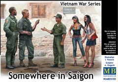 Masterbox 1/35 Somewhere in Saigon, Vietnam War Series # 35185