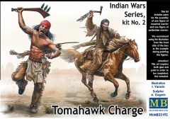 Masterbox 1/35 Indian Wars Series, Tomahawk Charge # 35192